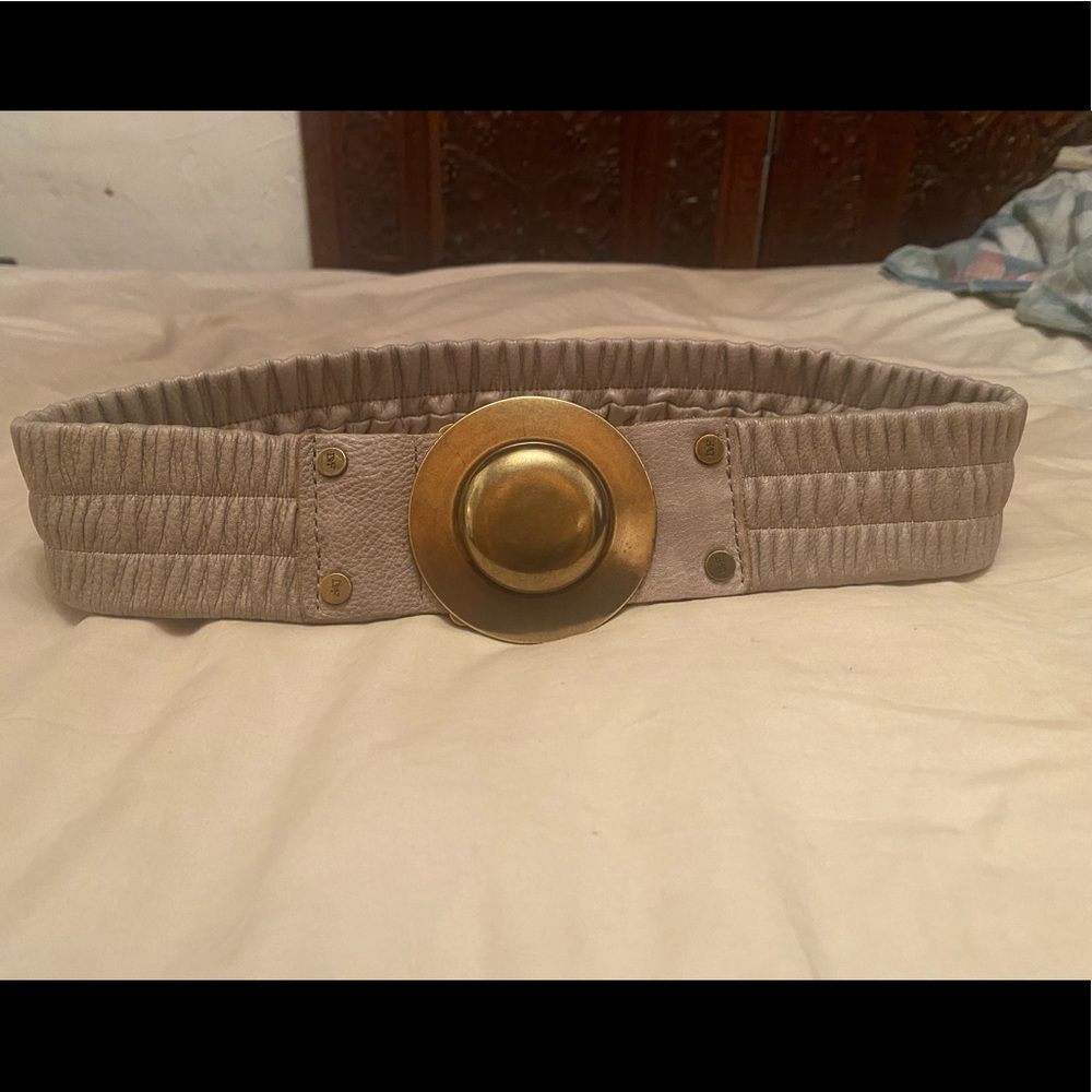 Vintage Diane von Furstenberg DVF leather belt